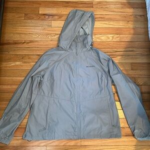 Women’s Columbia Zip Up Rain Coat